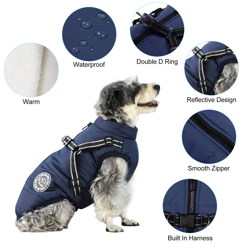 Waterproof Winter Dog Coat