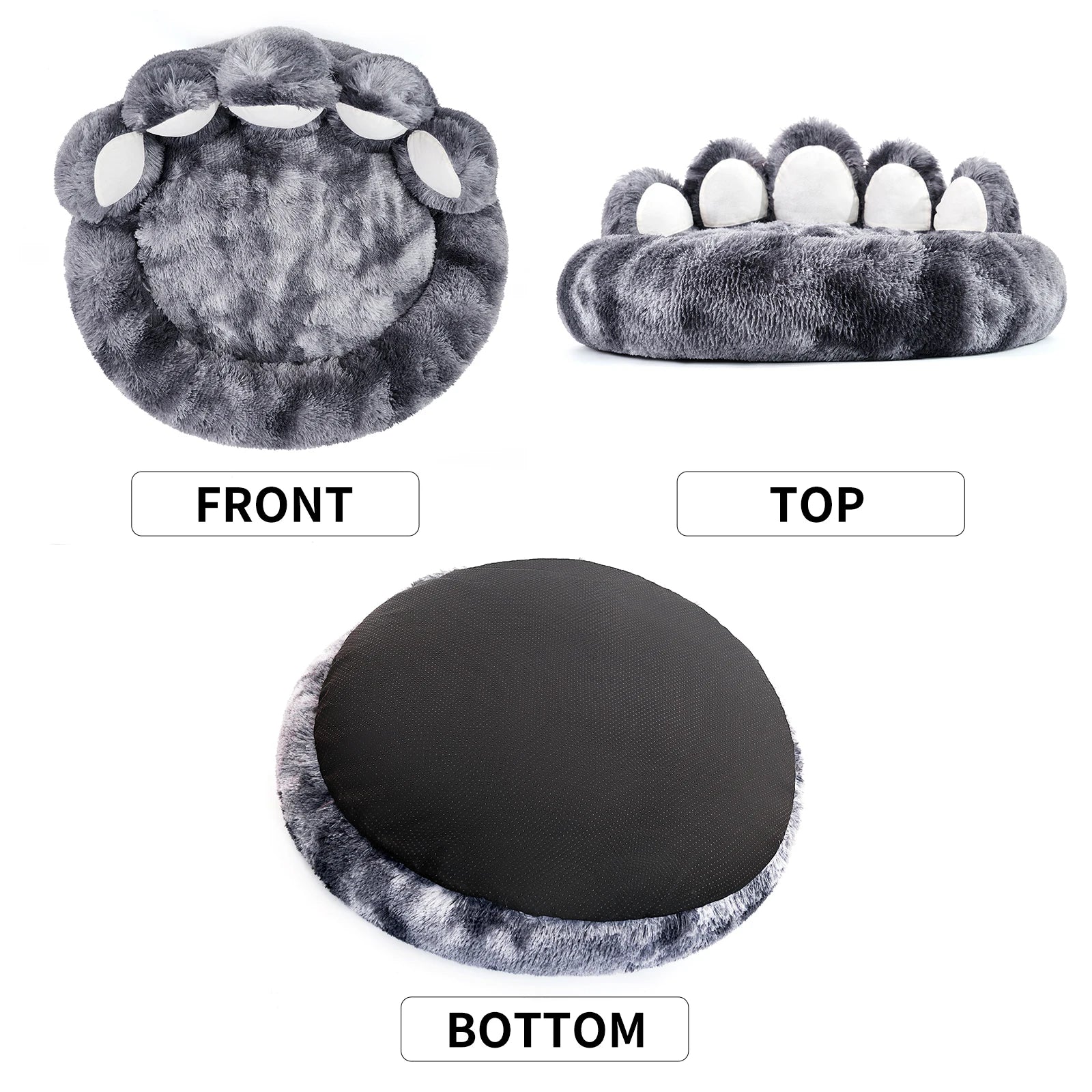 Paw-Shaped Pet Bed