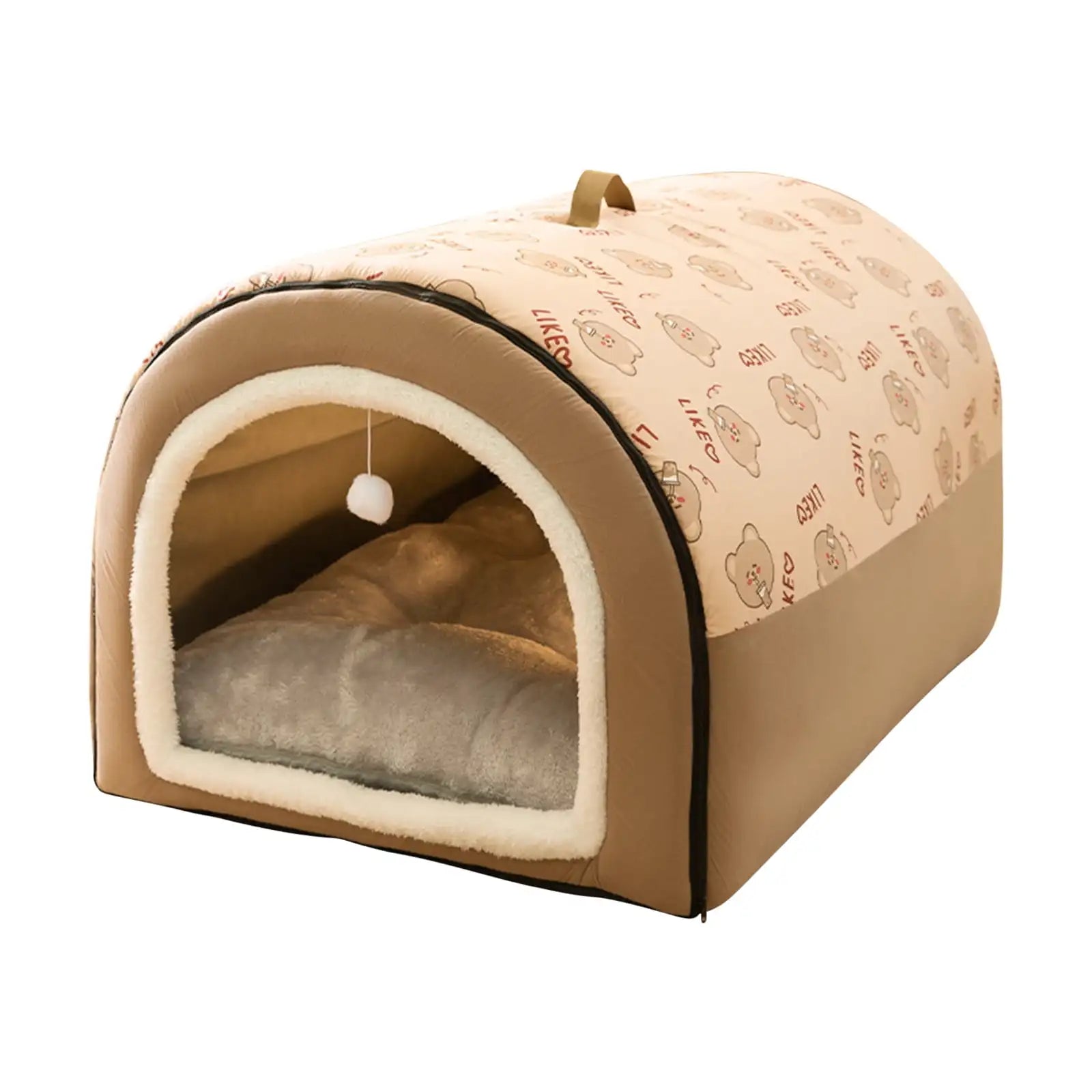 2-in-1 Dog House Bed