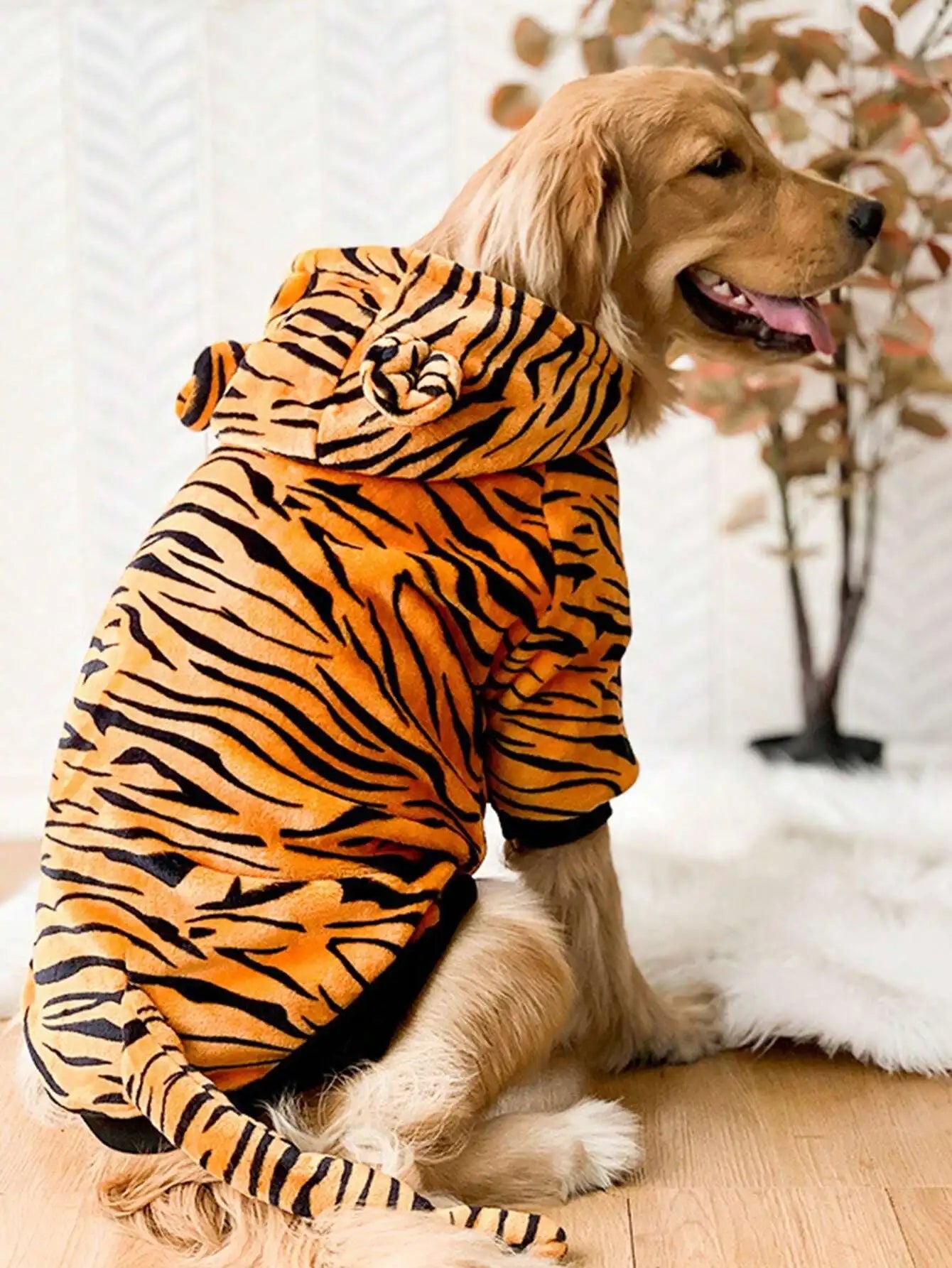 Tiger Costume Dog Jacket