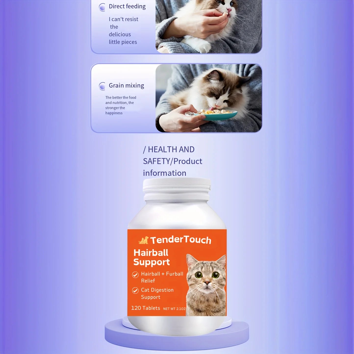 Hairball Control Cat Tablets