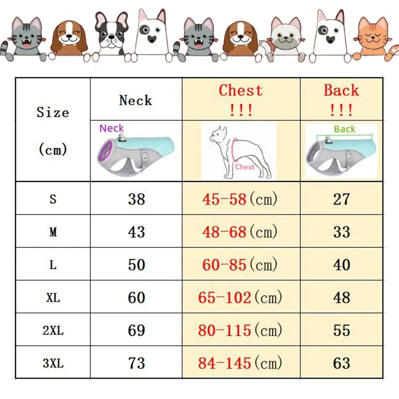 Cooling Dog Vest Harness