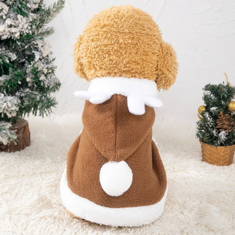 Christmas Pet Cloak Cape