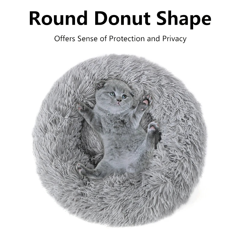 Calming Donut Pet Bed