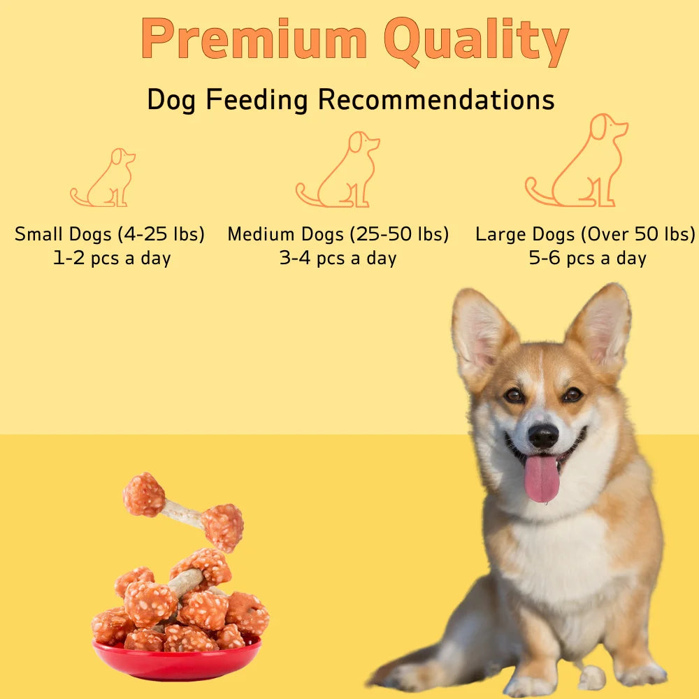 Chicken Rice Dog Treats