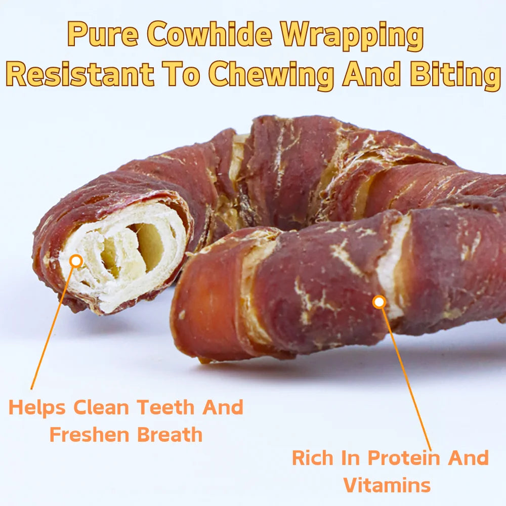 Chicken Rawhide Donut Chews