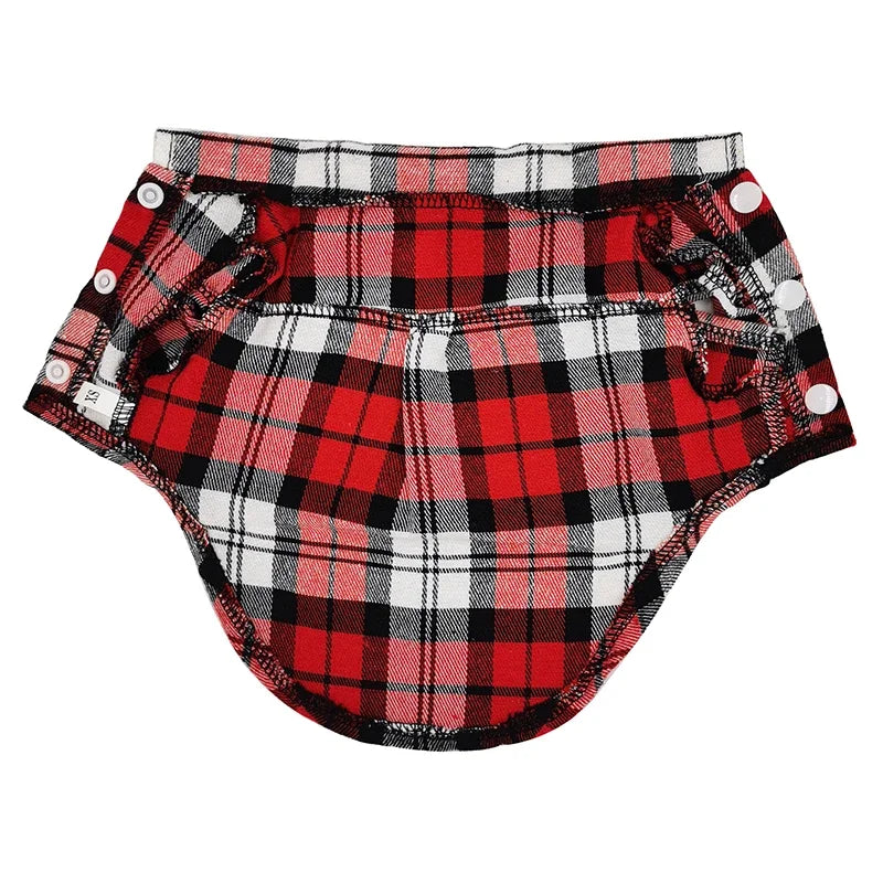 Plaid Cotton Cat Shirt