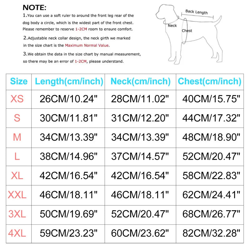 Waterproof Winter Dog Coat
