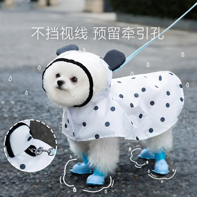Cute Dog Raincoat Outfit
