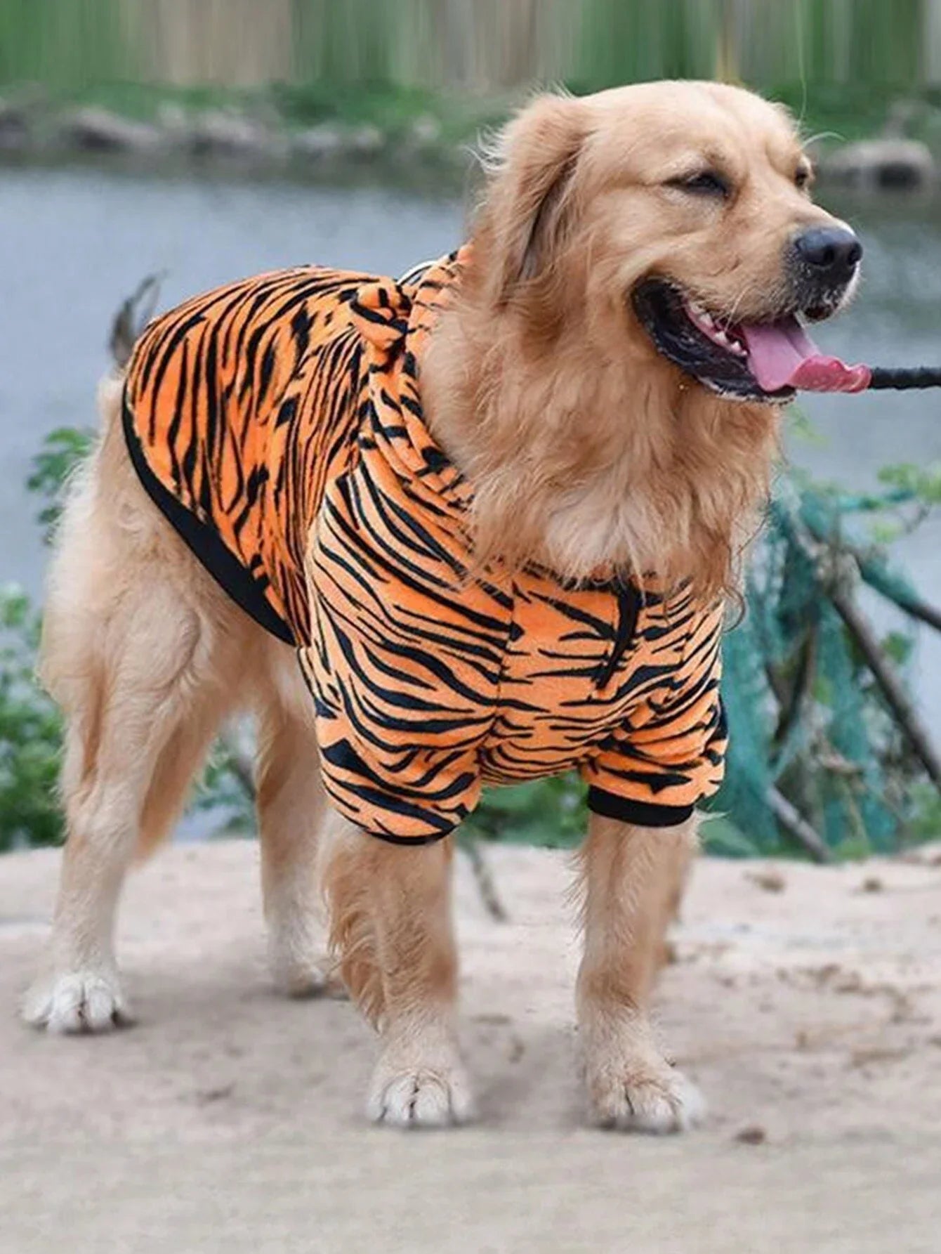 Tiger Costume Dog Jacket