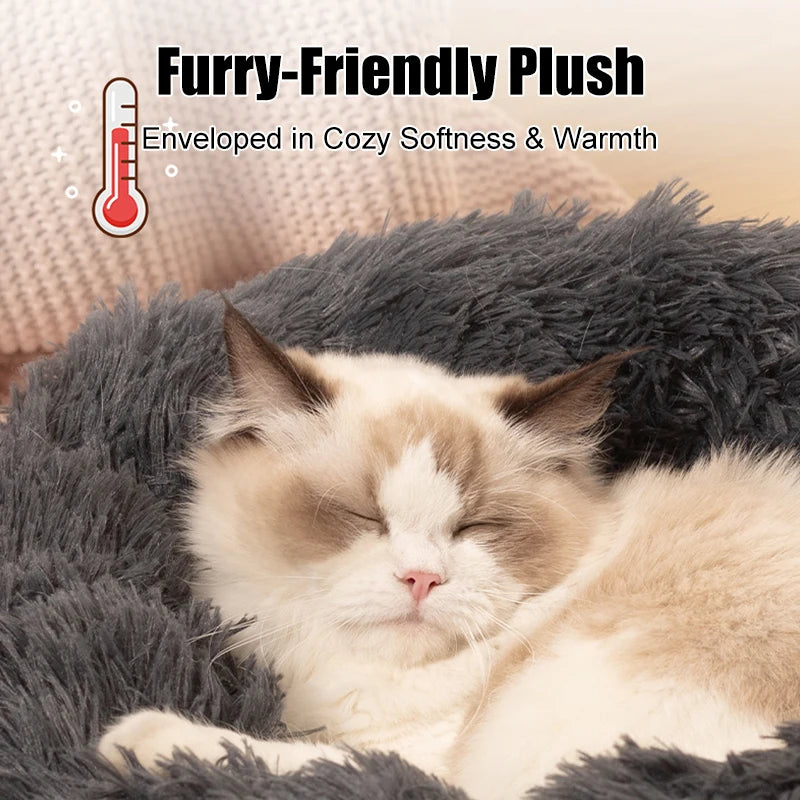 Calming Donut Pet Bed