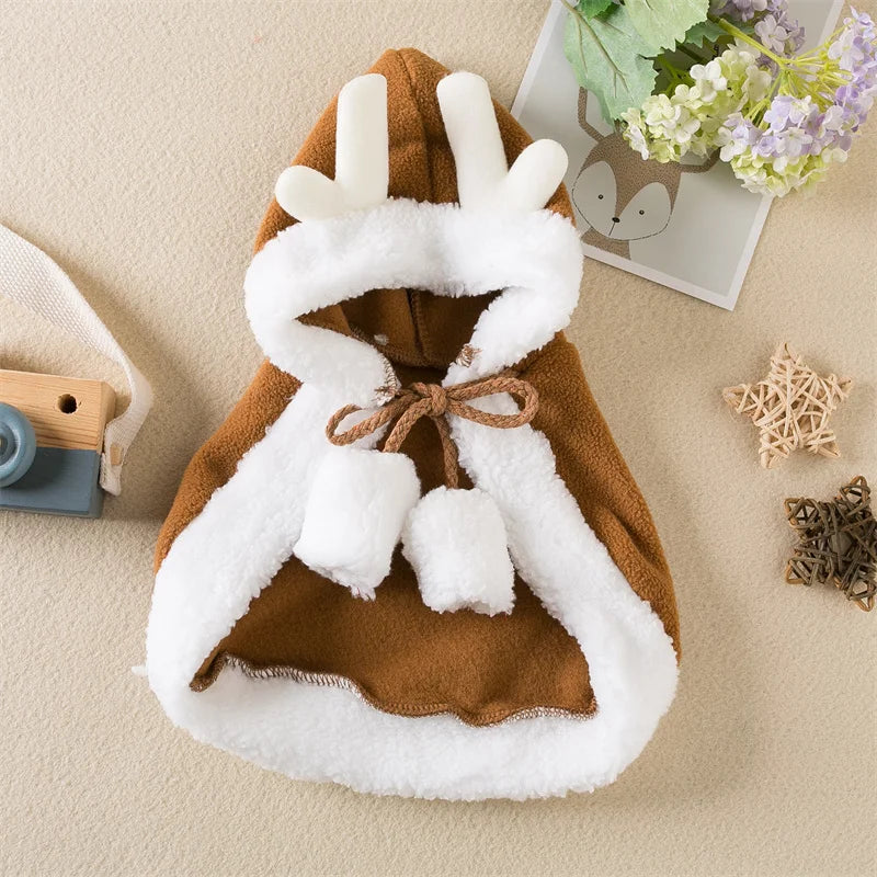 Christmas Pet Cloak Cape