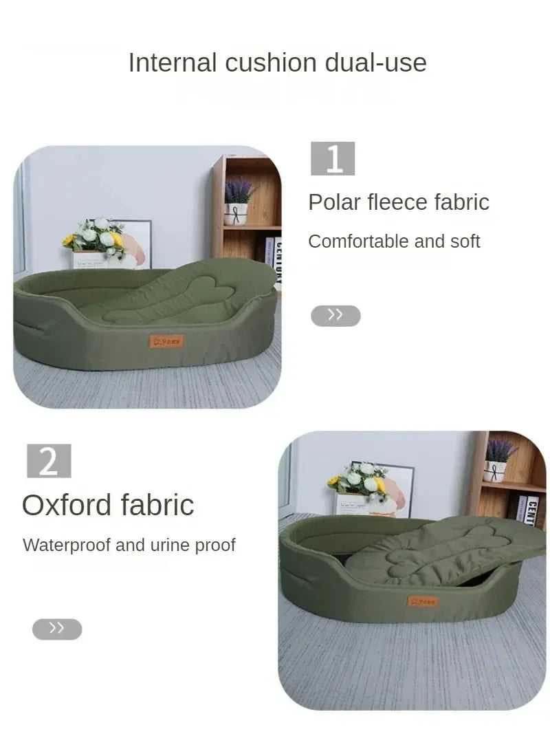 Fluffy Dog Sofa Bed