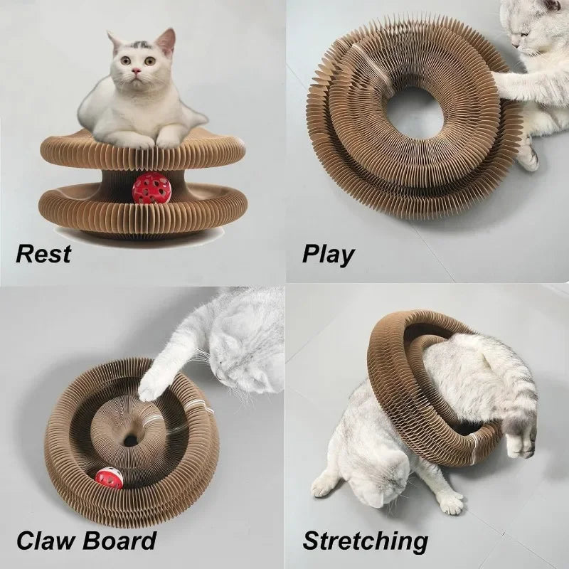 Foldable Cat Scratch Board