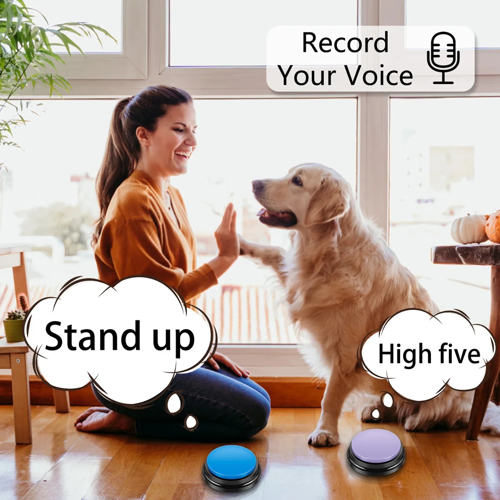 Talking Dog Communication Buttons
