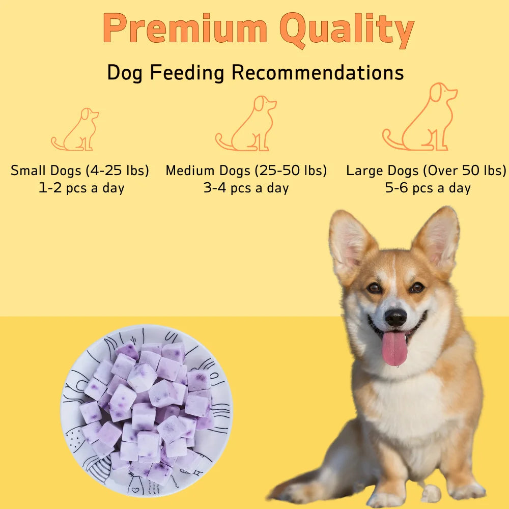Fruit Yogurt Dog Treats