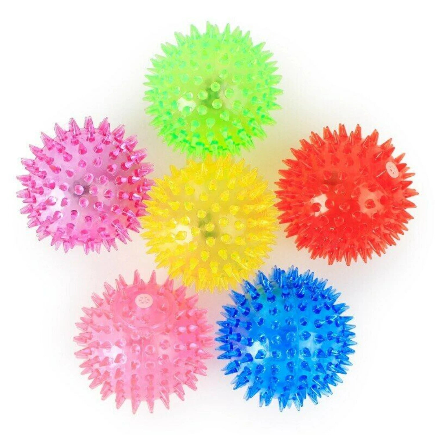 LED Pet Spike Balls