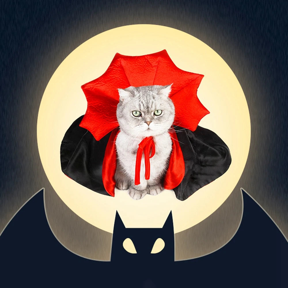 Vampire Pet Halloween Cape