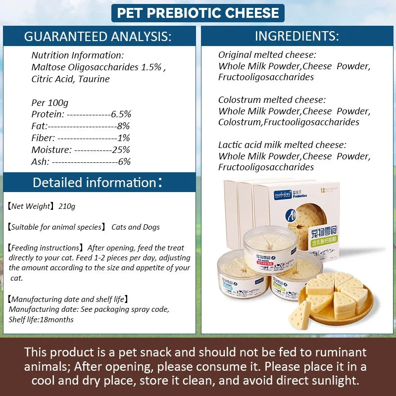 Cheesy Freeze-Dried Treats