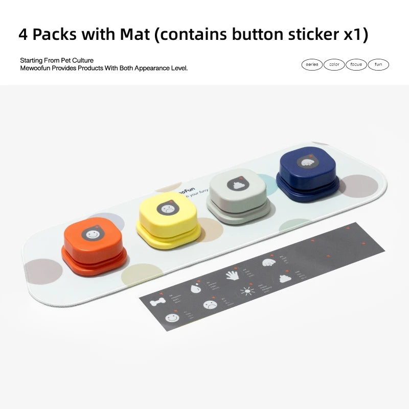 Talking Pet Training Buttons