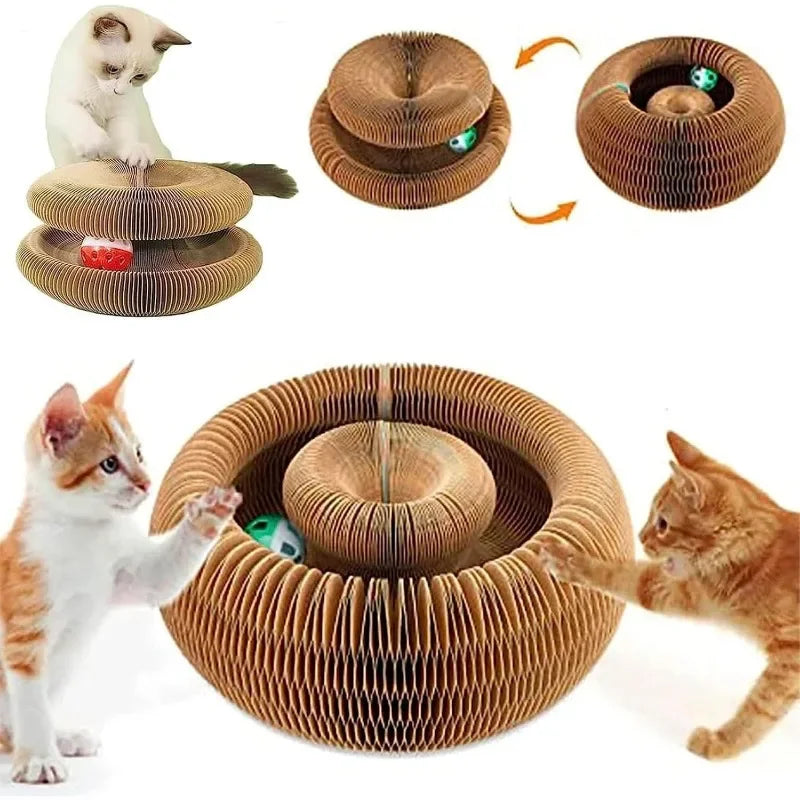 Foldable Cat Scratch Board