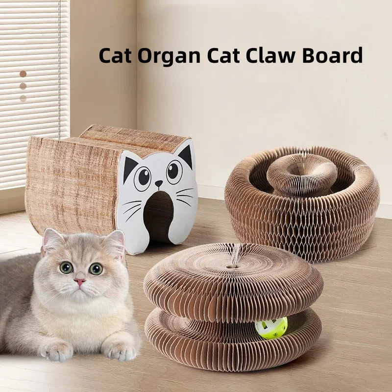 Foldable Cat Scratch Board