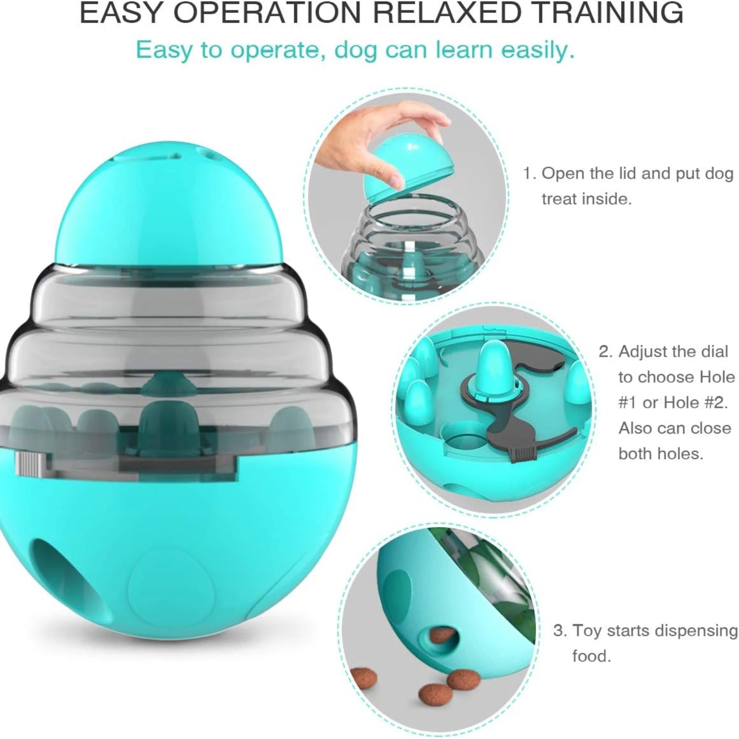 Interactive Slow Feeder Toy
