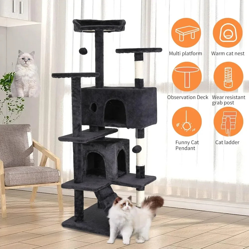 Multi-Level Cat Furniture Activity Center