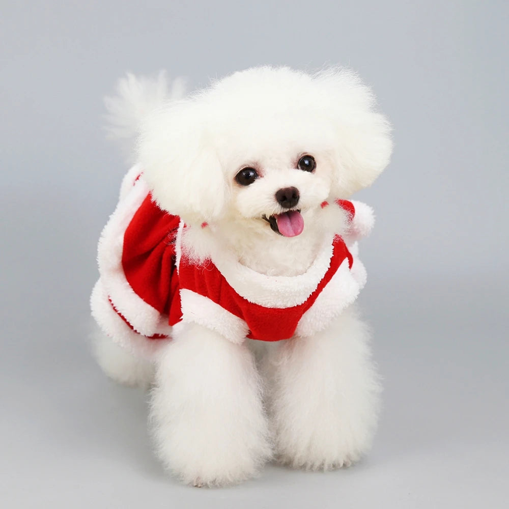 Christmas Dog Dress Skirt