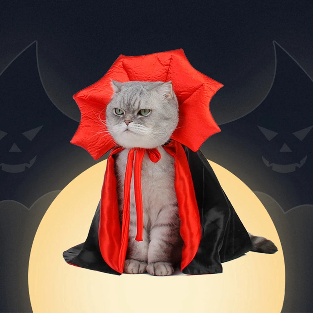 Vampire Pet Halloween Cape